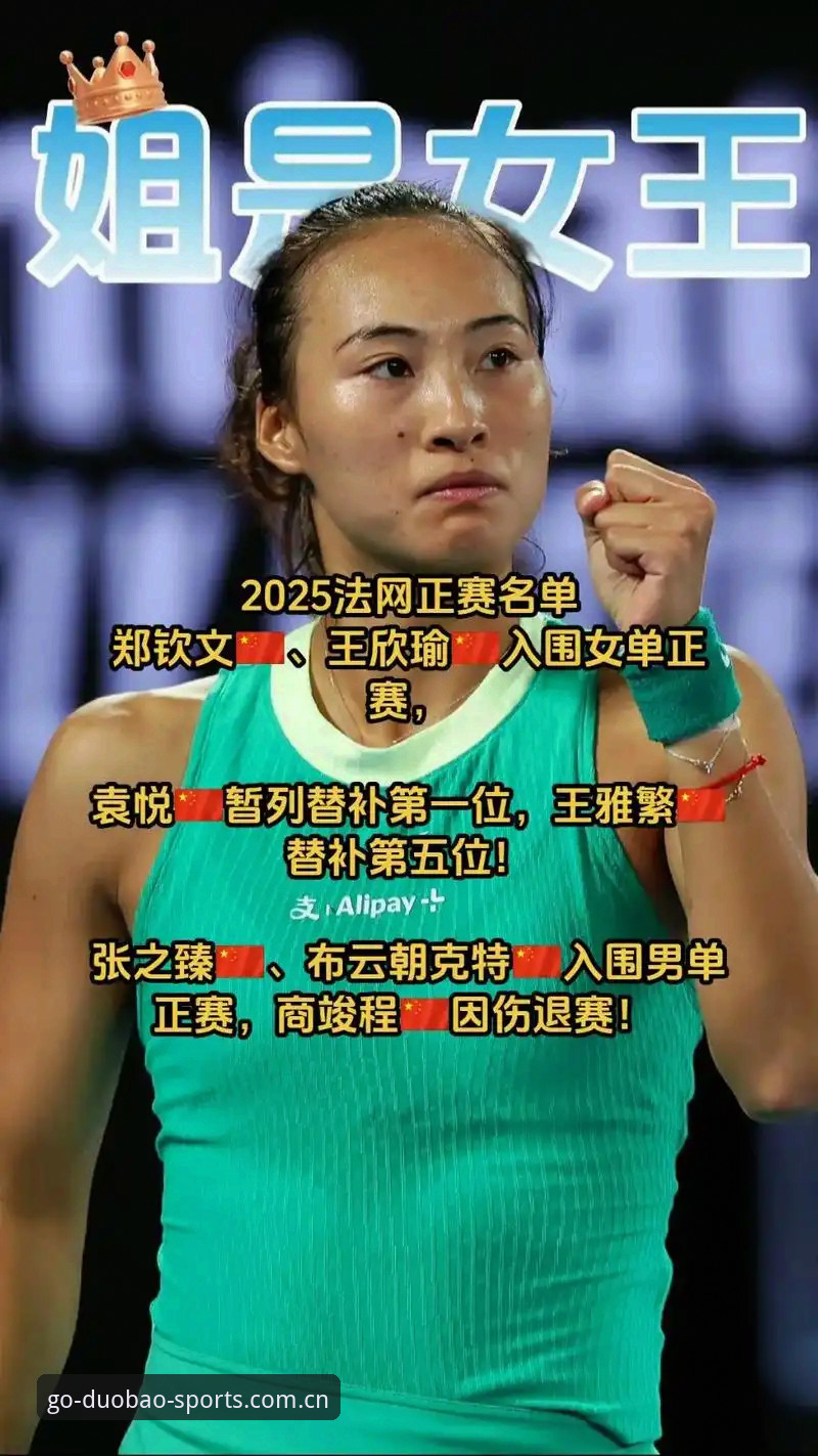2026法网女单抽签揭晓，郑钦文王欣瑜张帅签运详解
